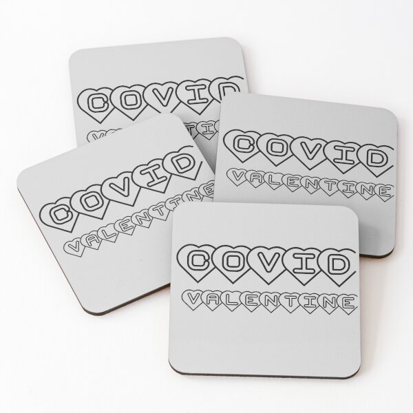Item preview, Covid Valentine Gray designed and sold by DamaliePierre.