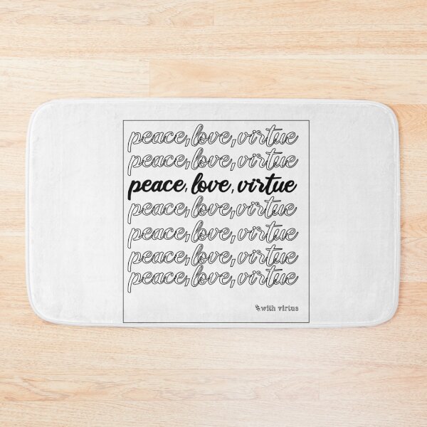 Item preview,  Peace Love Virtue designed and sold by HananDesign13.