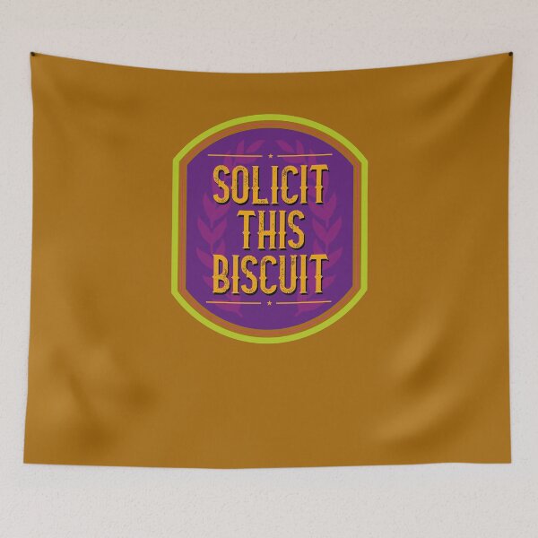 Aperçu de l'œuvre Sollicitez ce biscuit créée et vendue par ScottyWalters.