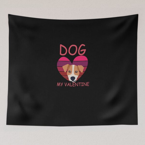 Item preview,    Valentine's Day Gift Dog jack russell terrier , dog my valentine  designed and sold by Best T-shirt design.