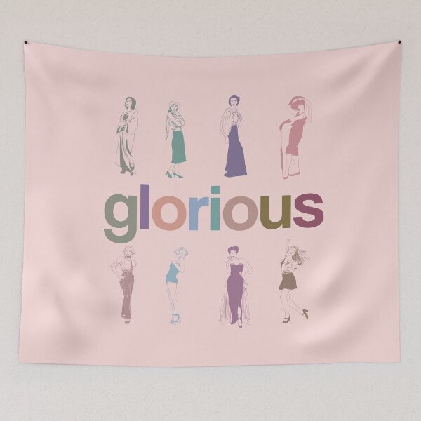 Item preview, Glorious ladies of Hollywood, pink version designed and sold by korasi.