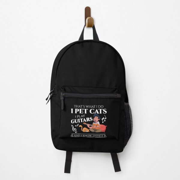 Item preview, That What I Do I Pet Cats I Play Guitars & I Know Things designed and sold by Dressed For Duty.