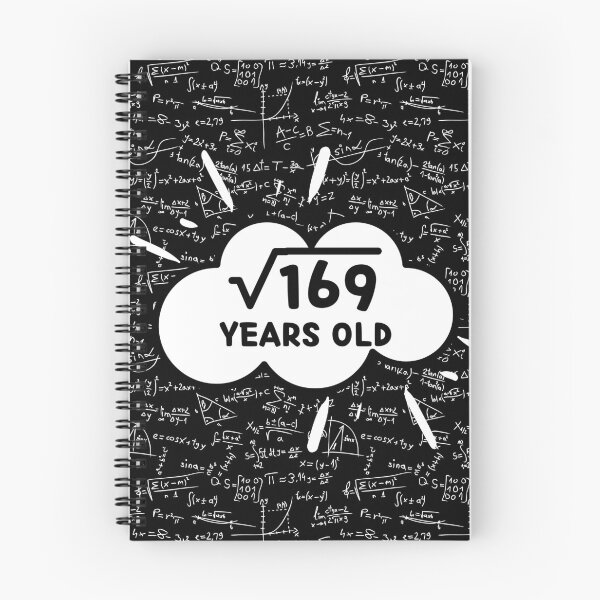 Item preview, Square Root of 169 Years Old: 13th Birthday Gift 13 Years Old Geek Boy Born in 2008 designed and sold by kongju.