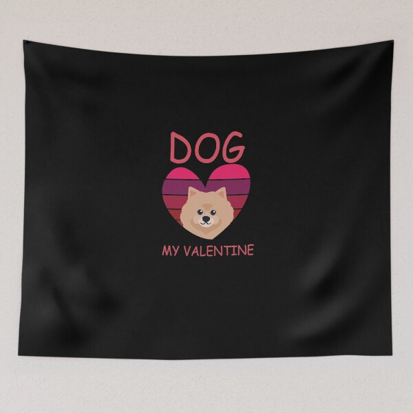 Item preview,    Valentine's Day Gift Dog pomeranian , dog my valentine  designed and sold by Best T-shirt design.