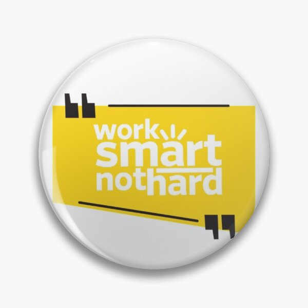 Item preview, Work Smart not Hard designed and sold by Halia Falih.