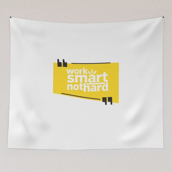 Item preview, Work Smart not Hard designed and sold by Halia Falih.