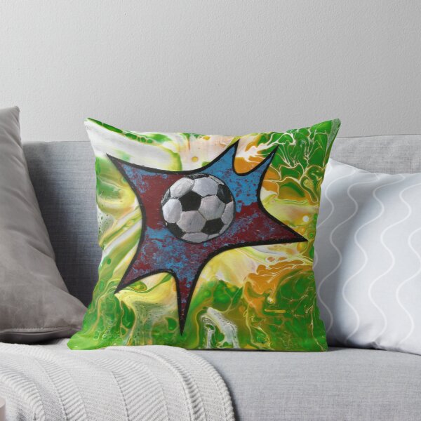 Aperçu de l'œuvre Pop art de football 1 créée et vendue par Rina Arling.