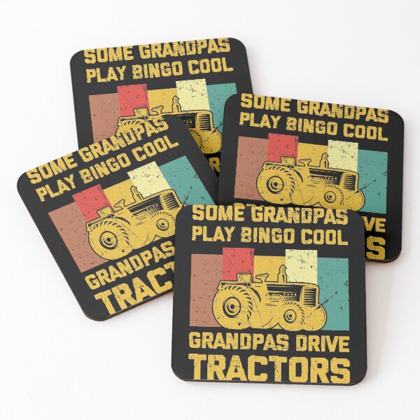 Item preview, Some Grandpas Play Bingo Cool Grandpas Drive Tractors designed and sold by sesa10.
