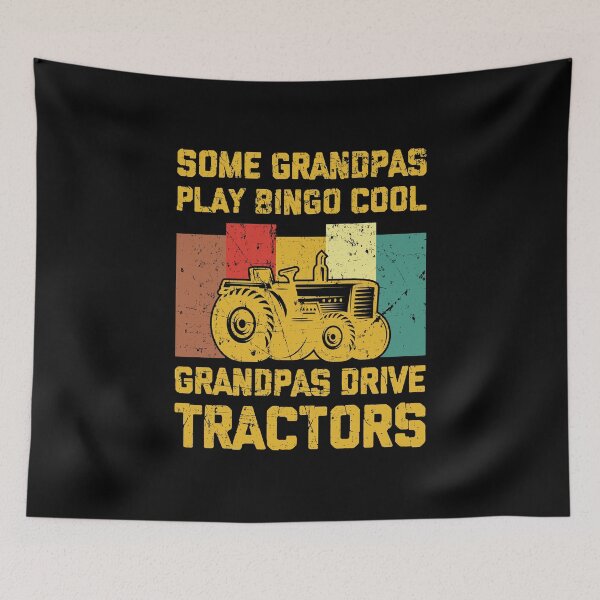 Item preview, Some Grandpas Play Bingo Cool Grandpas Drive Tractors designed and sold by sesa10.