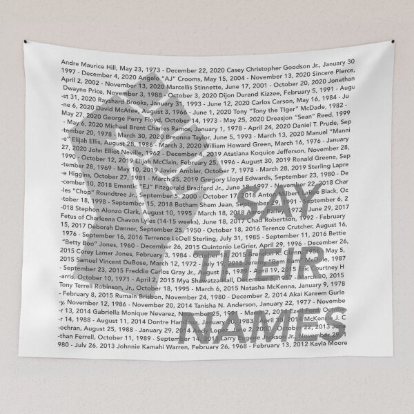 Item preview, Say. Their. Names.  designed and sold by notakename.