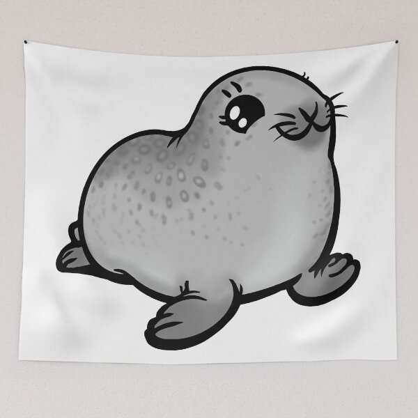 Item preview, Baby Ringed Seal the Animal designed and sold by RJKpoyp.
