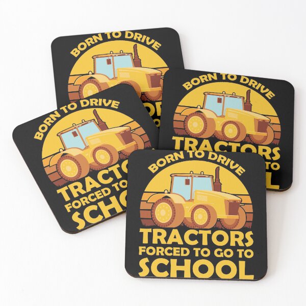 Item preview, Born To Drive Tractors Forced To Go To School  designed and sold by sesa10.