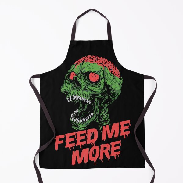 Item preview, Feed me more- horror theme designed and sold by SidTastic .