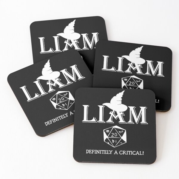 Item preview, LIAM NAME WIZARD RPG CRITICAL HIT designed and sold by rodmendonca.