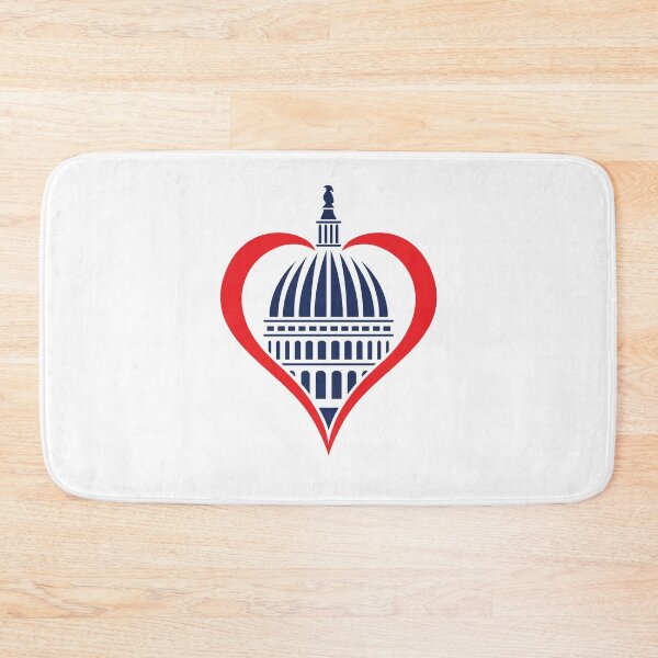 Item preview, Washington DC Capitol Dome with Heart designed and sold by hobrath.