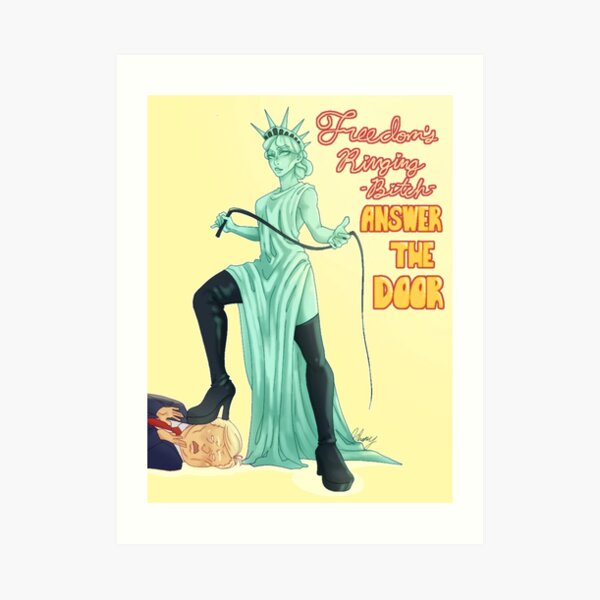 Mistress Liberty Art Print