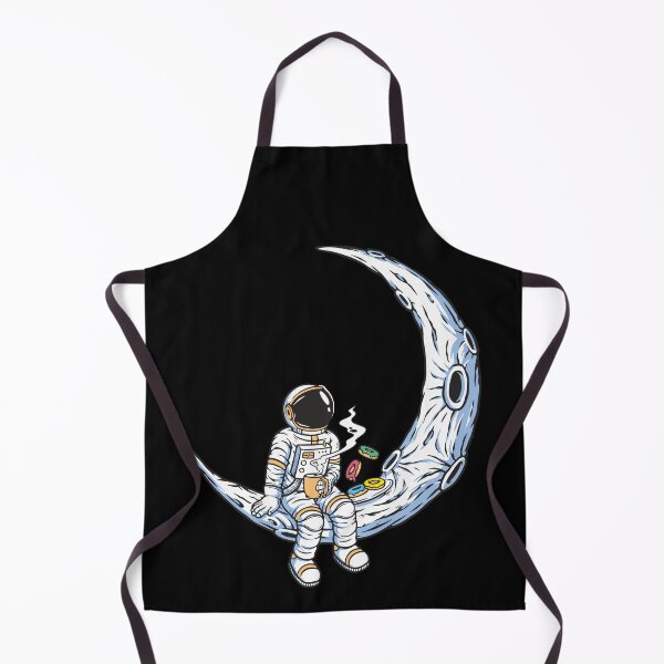 Artikelvorschau, Astronaut, der allein Café auf dem Mond hat entworfen und verkauft von TransFoto.