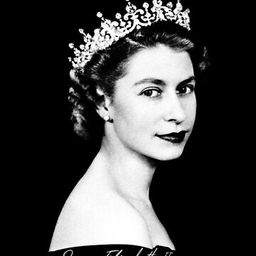 Aperçu de l'œuvre Reine Elizabeth II - Rétro de RomancePool