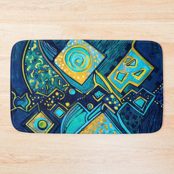 Item preview, GALAXY SPARKLES BLUE designed and sold by DeyanaDeco.
