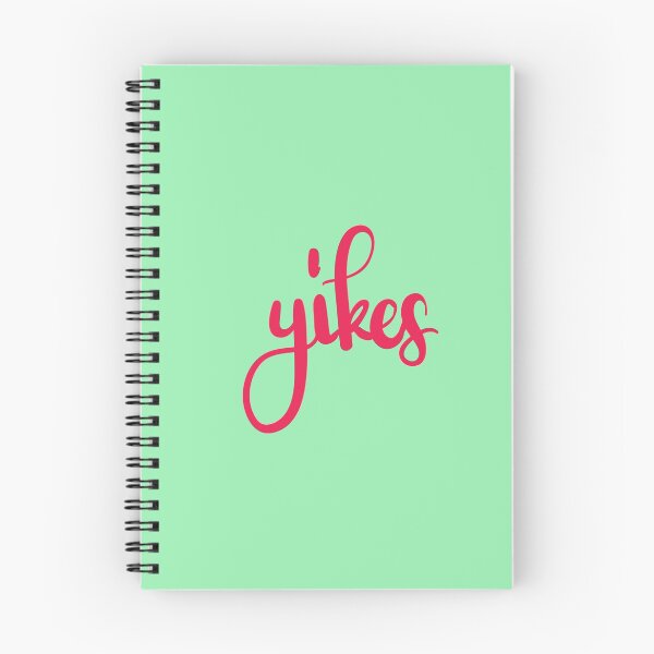 Item preview, Yikes type text handwritten design in pink designed and sold by Laura Ioana V.