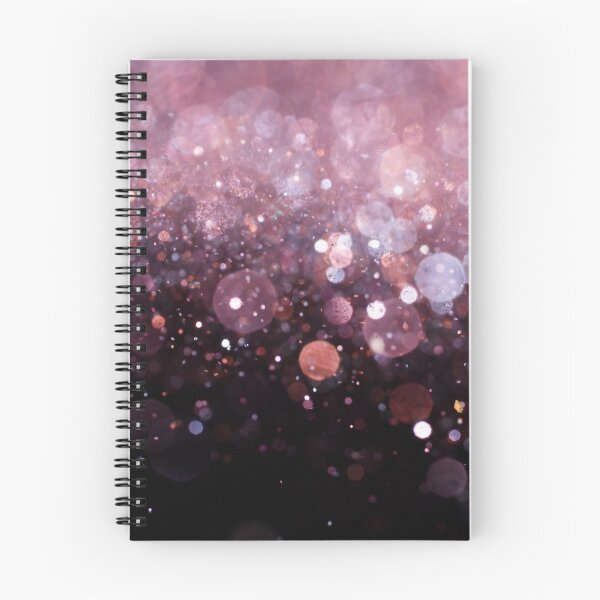 Item preview, Abstract red violet shiny lights on black background I designed and sold by fowons.