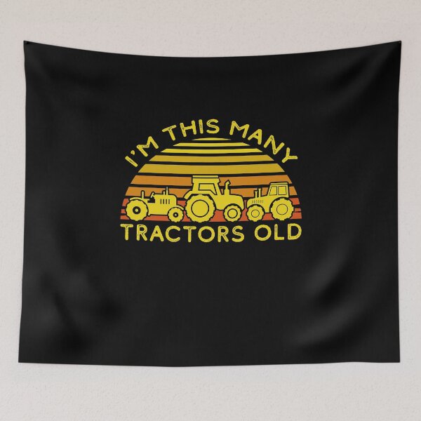 Item preview, I'm This Many Tractors Old designed and sold by sesa10.