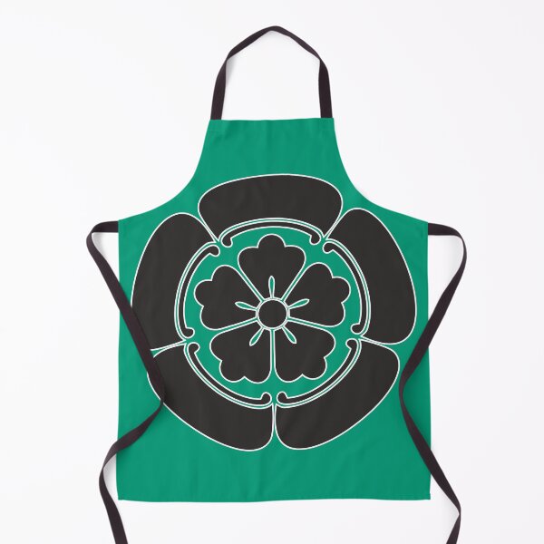 Item preview, Oda Clan Kamon/Mon Black/Light Green designed and sold by JollyImp.