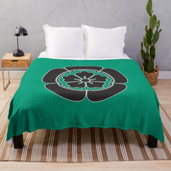 Item preview, Oda Clan Kamon/Mon Black/Light Green designed and sold by JollyImp.