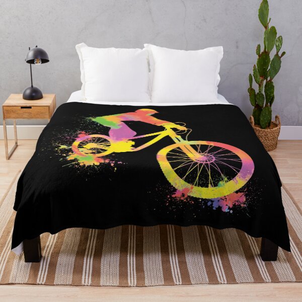 Item preview, Tie Dye Mountain Biker designed and sold by LazyBuffalo.