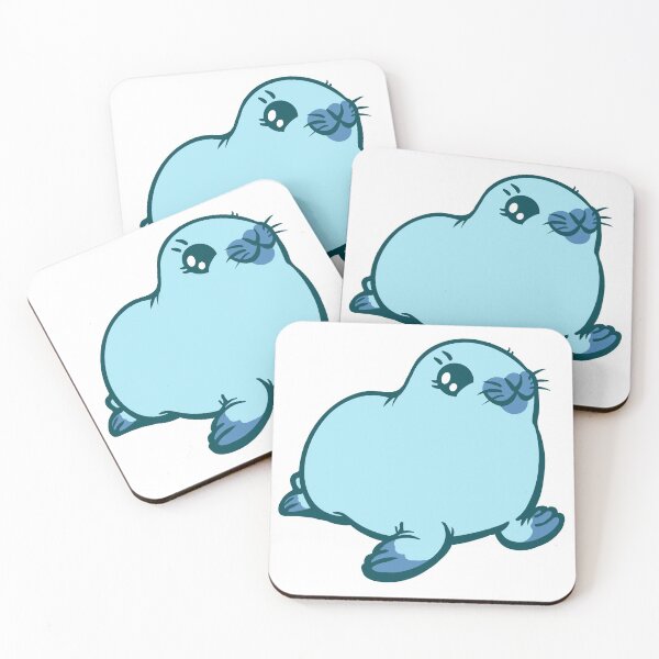 Item preview, Aquamarine Baby Harp Seal the Animal designed and sold by RJKpoyp.