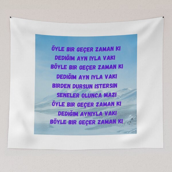 Item preview, Öyle bir geçer zaman ki designed and sold by Sara 2000.