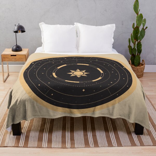 Item preview, Black Vintage Sun Illustration designed and sold by ArtStore20.