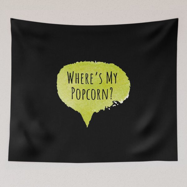 Item preview, Where's My Popcorn designed and sold by ArqDezines.