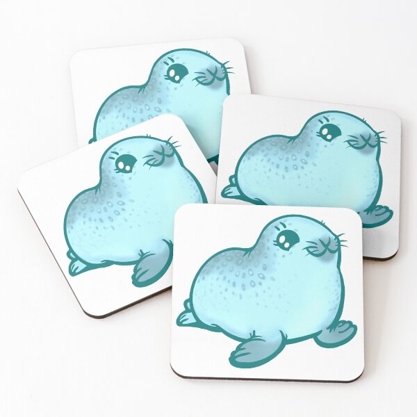 Item preview, Glacier Ice Baby Ringed Seal the Animal designed and sold by RJKpoyp.