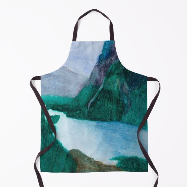 Item preview, Lake O'Hara watercolor painting designed and sold by Phillip Jones.