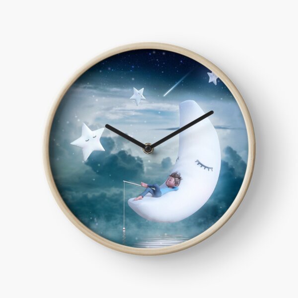"Good Night" Clock for Sale by johnydsss Redbubble