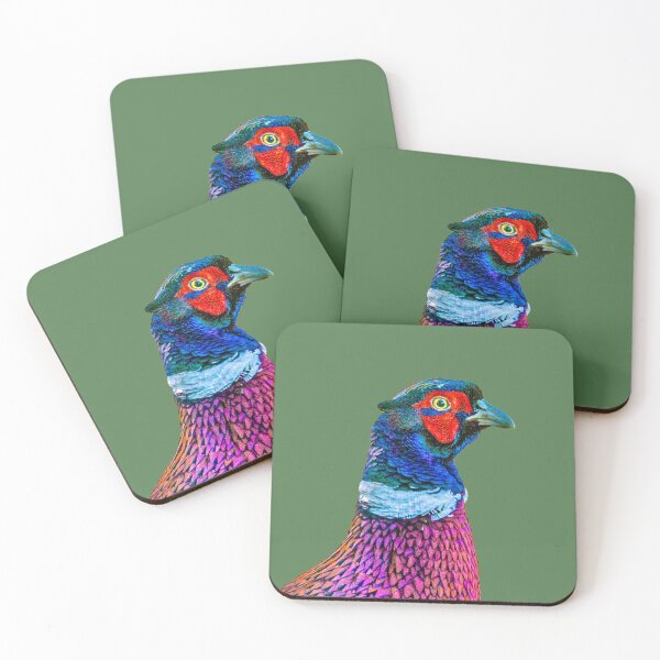 Item preview, A multi colour male Ring-necked Pheasant  designed and sold by Dalyndigital Photography.