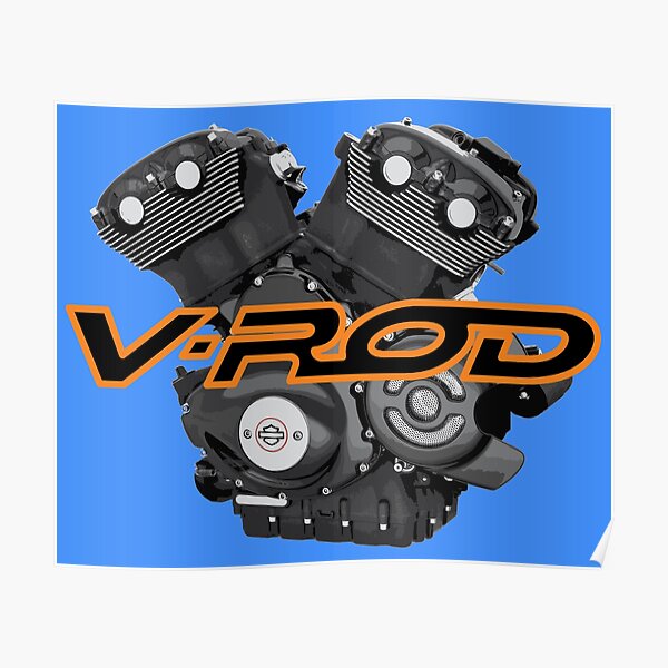V Rod Power Poster