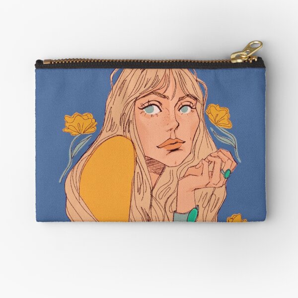 Joni Mitchell Zipper Pouch