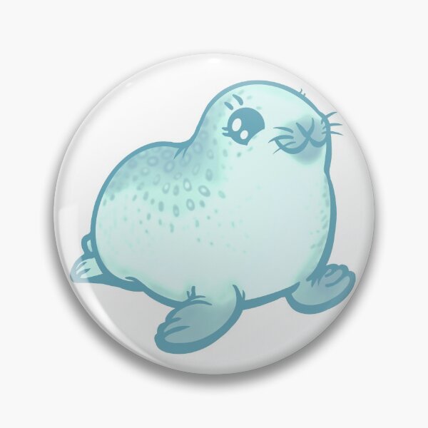 Item preview, Pale Ice Baby Ringed Seal the Animal designed and sold by RJKpoyp.