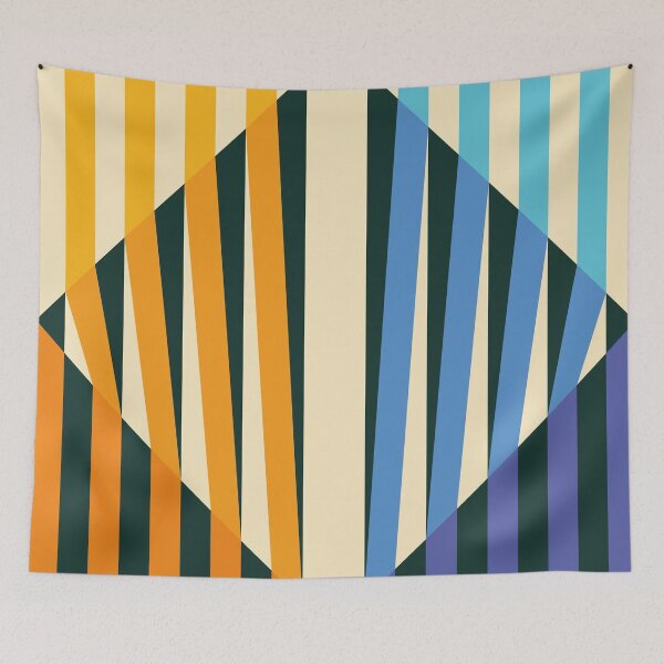 Item preview, stripe square collaboration designed and sold by artistgaf.
