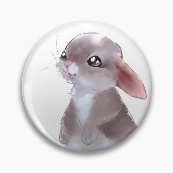Artikelvorschau, Watercolour Bunny entworfen und verkauft von Yettyen.