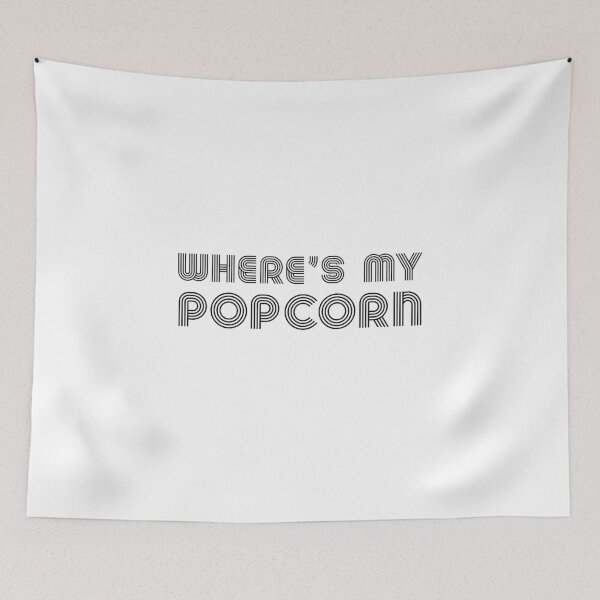 Item preview, Where's My Popcorn - Retro designed and sold by ArqDezines.