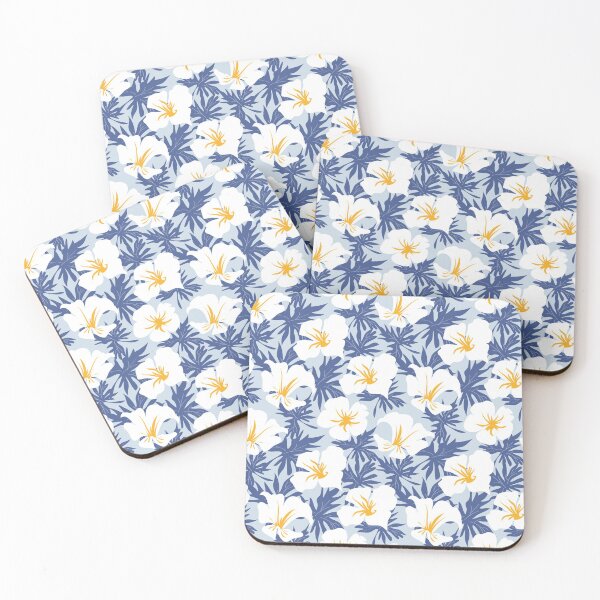 Item preview, Floral seamless design pattern - White blossom floral. designed and sold by TheWorkplace.