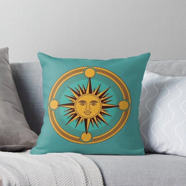 Item preview, Vintage Compass Sun Illustration designed and sold by ArtStore20.