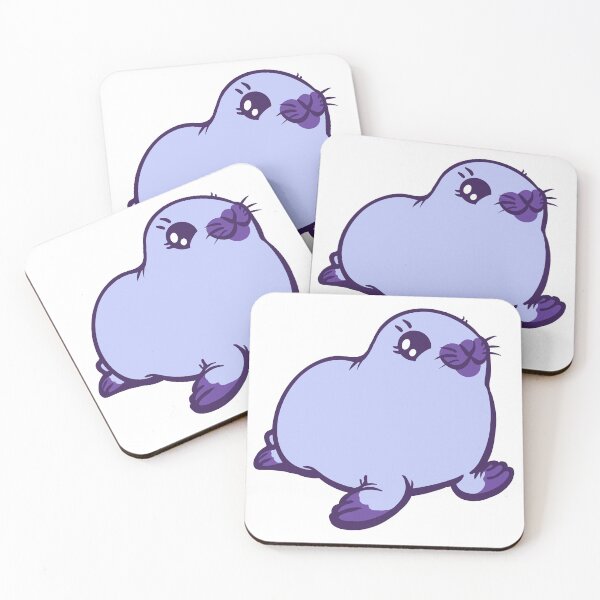 Item preview, Periwinkle Baby Harp Seal the Animal designed and sold by RJKpoyp.