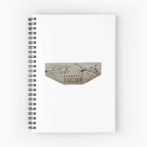 Item preview, Brampton Flight Centre Woodburned Sign designed and sold by TheWrongCentury.