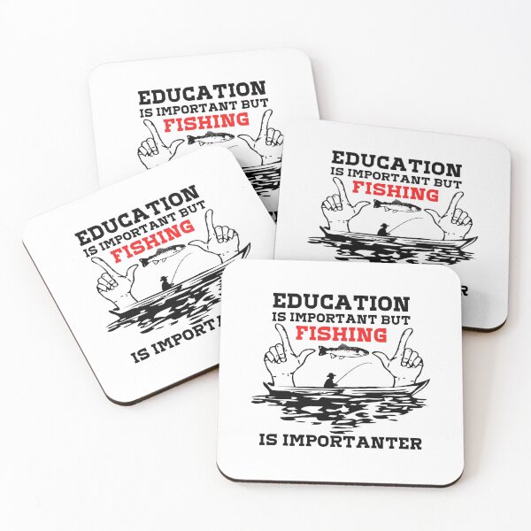 Item preview, Education Is Important But Fishing Is Importanter designed and sold by Tawfiktyson.