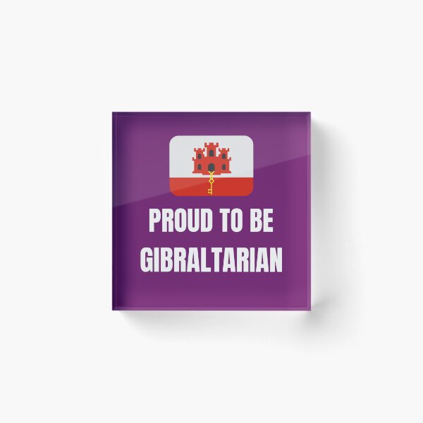 Item preview, Proud to be Gibraltarian designed and sold by fev-rocks.