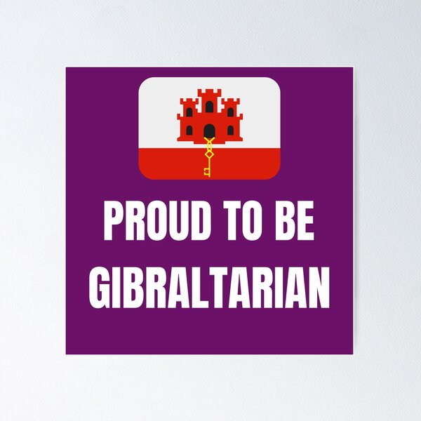 Item preview, Proud to be Gibraltarian designed and sold by fev-rocks.